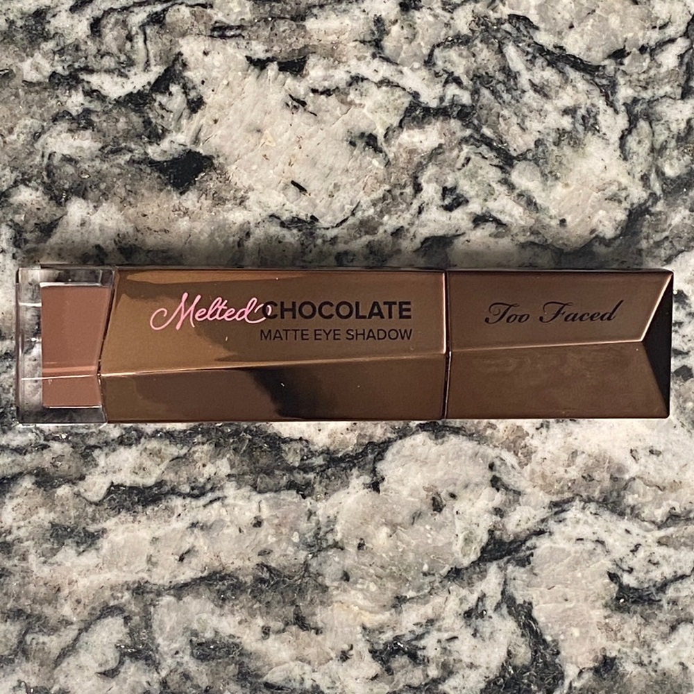 Too Faced Melted Chocolate Matte Eyeshadow - 24 HR Crease Proof - Waterproof NEW